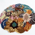 Midnight bloom | organic & sculpture |Blue, grey & lavender| Abstract - Image 2