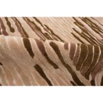 Dune Mirage  | Abstract Rug | Brown & Beige |Grid & Lines - Image 2