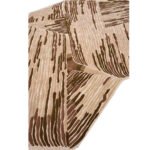 Dune Mirage  | Abstract Rug | Brown & Beige |Grid & Lines - Image 3
