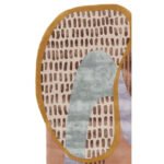 Aurora Clay | Abstract Rug | Pink, Brown & Blue | Abstract - Image 2